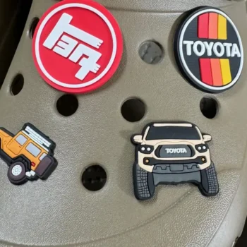 Off Road 4x4 Combo (10 Pcs) charm for clog shoes, wristband, bracelet, decoration for Men, Women and Kids for Toyota Enthusiasts - Image 2