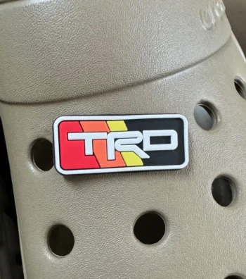 Off Road All-Terrain Vehicles - TRD Soft PVC Shoe Charm for Toyota and Toyota Racing Development Enthusiasts - Image 3